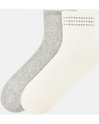 Pull&Bear - Chaussettes À Clous - Lyst