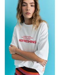 Pull&Bear - Maglietta Grafica Chiringuito - Lyst