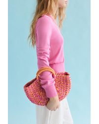 Pull&Bear - Basket-Style Handbag - Lyst
