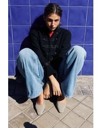 Pull&Bear - Scarpe Con Tacco Mule A Quadri - Lyst