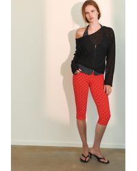 Pull&Bear - Polka Dot Capris - Lyst