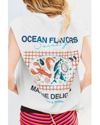 Pull&Bear - Lobster Graphic T-Shirt - Lyst