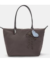 Pull&Bear - Shopper Nylon Mit Schmuckdetail - Lyst