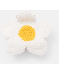 Pull&Bear - Crochet Bloem Haarclip - Lyst