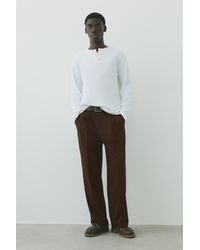 Pull&Bear - Pantalon Tailoring Wide Leg - Lyst