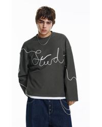 Pull&Bear - Stwd Drawstring Sweatshirt - Lyst