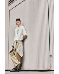 Pull&Bear - Relaxed Fit T-Shirt With Glass Graphic - Lyst
