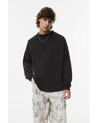 Pull&Bear - Langarmshirt Mit Nähten - Lyst