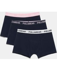 Pull&Bear - Lot De 3 Boxers - Lyst