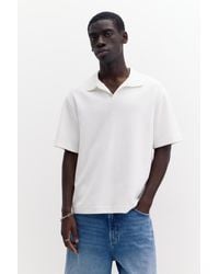 Pull&Bear - Polo A Maniche Corte Interlock - Lyst