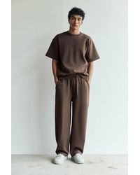 Pull&Bear - Balloon Interlock Tracksuit Trousers - Lyst