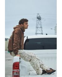 Pull&Bear - Printed Worker Trousers - Lyst