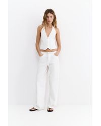 Pull&Bear - Studded Baggy Jeans - Lyst