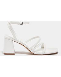 Pull&Bear - Strappy Heeled Sandals - Lyst