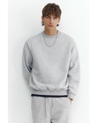 Pull&Bear - Relaxed Fit Sweatshirt - Lyst