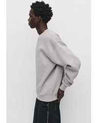 Pull&Bear - Basic Sweater Met Ronde Hals - Lyst