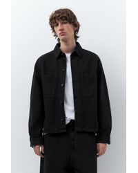 Pull&Bear - Denim Overshirt - Lyst
