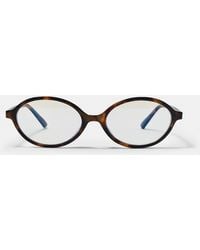 Pull&Bear - Oval Light Filter Glasses - Lyst