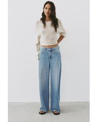 Pull&Bear - Jean Baggy Oversize - Lyst