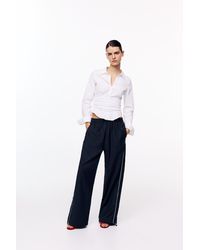 Pull&Bear - Contrast Tracksuit Trousers - Lyst