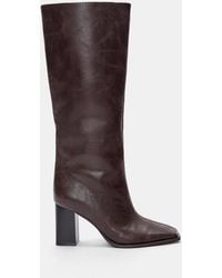 Pull&Bear - Hohe Absatzstiefel - Lyst