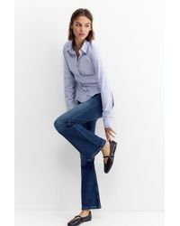 Pull&Bear - Fitted Wide-Cuff Shirt - Lyst