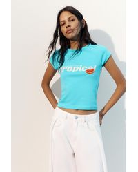 Pull&Bear - Fruit Graphic T-Shirt - Lyst