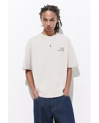 Pull&Bear - Boxy T-Shirt With Hands Graphic - Lyst