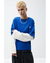 Pull&Bear - Double Sleeve T-Shirt - Lyst