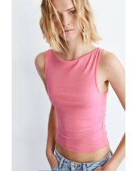 Pull&Bear - Boat Neck Tank Top - Lyst