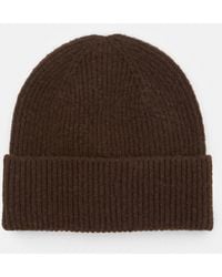 Pull&Bear - Strick-Beanie-Mütze - Lyst