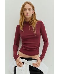 Pull&Bear - High Neck Top - Lyst