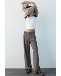 Pull&Bear - Darted Smart Trousers - Lyst
