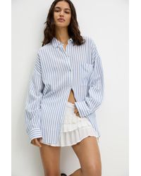 Pull&Bear - Rustikales Oversize-Hemd - Lyst