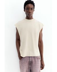 Pull&Bear - Acid Wash Tank Top - Lyst