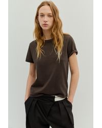 Pull&Bear - Maglietta Basic Maniche Corte - Lyst