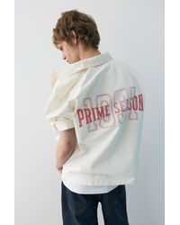 Pull&Bear - Kurzarmhemd Stwd Studio - Lyst