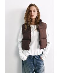 Pull&Bear - Steppweste - Lyst