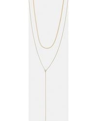 Pull&Bear - Lot De Colliers Lariat - Lyst