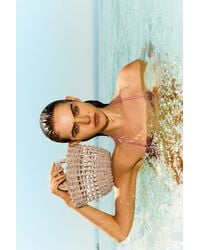 Pull&Bear - Mini Basket Bag - Lyst