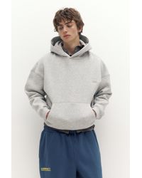 Pull&Bear - Stwd Hoodie Met Borduursel - Lyst