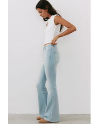 Pull&Bear - Skinny Flared Jeans - Lyst
