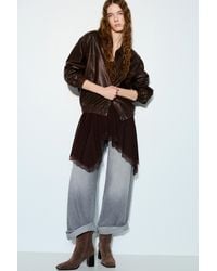Pull&Bear - Absatzstiefeletten Aus Leder - Lyst