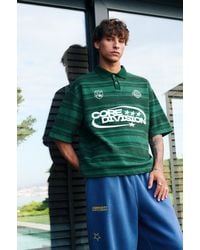 Pull&Bear - Gebreid Poloshirt - Lyst