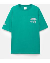 Pull&Bear - Grünes T-Shirt Primavera Sound X Pb - Lyst