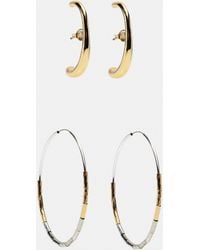 Pull&Bear - Pack Of Mismatched Earrings - Lyst