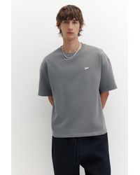 Pull&Bear - Short Sleeve Logo Sweatshirt - Lyst