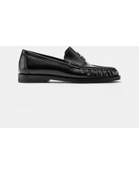 Pull&Bear - Mocassins Met Rimpeldetail - Lyst
