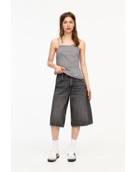 Pull&Bear - Jorts Im Baggy-Hosen-Stil Mit Niedrigem Bund - Lyst