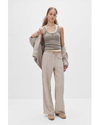 Pull&Bear - Pantalon Rustique À Rayures - Lyst